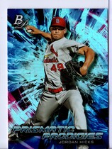 2018 Bowman Platinum Prismatic Prodigies #PPP-30 Jordan Hicks