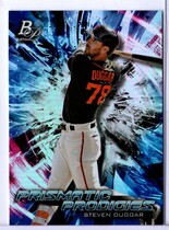 2018 Bowman Platinum Prismatic Prodigies #PPP-33 Steven Duggar