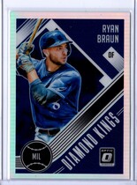 2018 Donruss Optic Holo #16 Ryan Braun