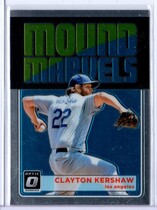 2018 Donruss Optic Mound Marvels #1 Clayton Kershaw