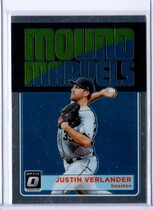 2018 Donruss Optic Mound Marvels #6 Justin Verlander