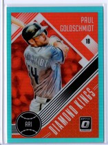 2018 Donruss Optic Aqua #22 Paul Goldschmidt