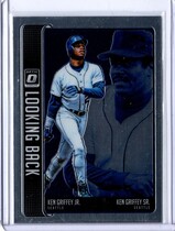 2018 Donruss Optic Looking Back #LB1 Ken Griffey Jr.|Ken Griffey Sr.