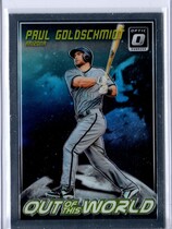 2018 Donruss Optic Out of This World #12 Paul Goldschmidt