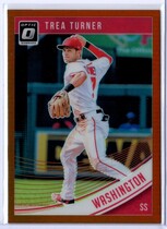 2018 Donruss Optic Bronze #161 Trea Turner