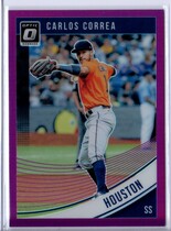 2018 Donruss Optic Purple #129 Carlos Correa