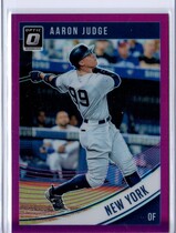 2018 Donruss Optic Purple #114 Aaron Judge