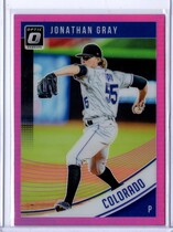 2018 Donruss Optic Pink #90 Jonathan Gray