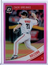 2018 Donruss Optic Pink #67 Zack Greinke