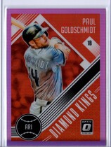 2018 Donruss Optic Pink #22 Paul Goldschmidt