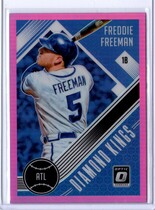 2018 Donruss Optic Pink #23 Freddie Freeman