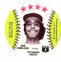1976 Orbakers Discs #NNO John Candelaria