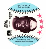 1976 Orbakers Discs #NNO Tito Fuentes