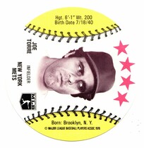 1976 Orbakers Discs #NNO Joe Torre