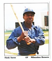 1975 SSPC Puzzlebacks #1 Hank Aaron