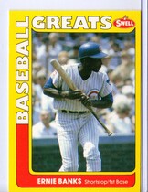 1991 Swell Baseball Greats #5 Ernie Banks