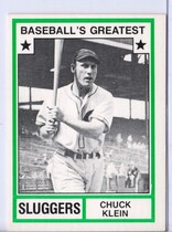 1982 TCMA Greatest Sluggers White Backs #26 Chuck Klein