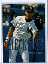 1996 Ultra Checklists Series 2 #5 Derek Jeter