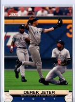 2001 Stadium Club Base Set #30 Derek Jeter