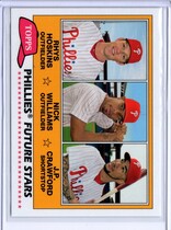 2018 Topps Archives 1981 Topps Future Stars Trios #FS-PHI J.P. Crawford|Nick Williams|Rhys Hoskins