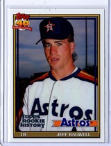 2018 Topps Archives Topps Rookie History #NNO Jeff Bagwell