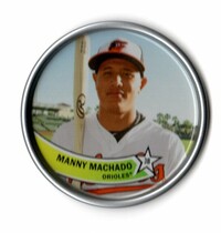 2018 Topps Archives 1980s Topps Coins #C-9 Manny Machado