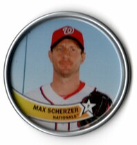 2018 Topps Archives 1980s Topps Coins #C-13 Max Scherzer