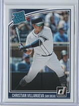2018 Panini Chronicles Donruss Rated Rookies #271 Christian Villanueva