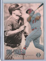 2018 Panini Chronicles Illusions #2 Mike Trout