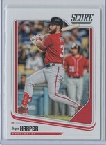 2018 Panini Chronicles Score #6 Bryce Harper