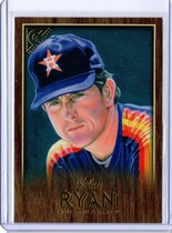 2018 Topps Gallery Wood #48 Nolan Ryan