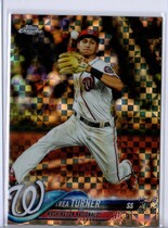 2018 Topps Chrome X-Fractor #146 Trea Turner