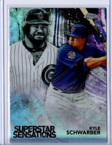 2018 Topps Chrome Superstar Sensations Refractor #SS-10 Kyle Schwarber