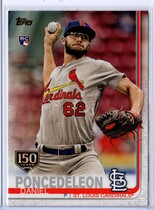 2019 Topps 150th Anniversary #140 Daniel Poncedeleon