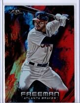 2018 Topps Fire Flame #151 Freddie Freeman