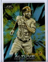 2018 Topps Fire Gold Minted #105 Jose Altuve