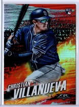 2018 Topps Fire Hot Starts #HS-16 Christian Villanueva