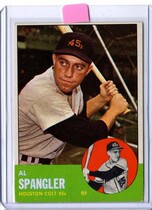 1963 Topps Base Set #77 Al Spangler