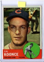 1963 Topps Base Set #31 Cal Koonce