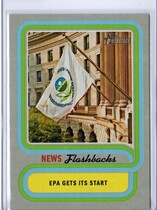 2019 Topps Heritage News Flashbacks #NF-8 Establishment Of Environmental Protection Agency