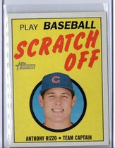 2019 Topps Heritage 1970 Topps Scratch-Off #8 Anthony Rizzo