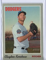 2019 Topps Heritage 1970 Cloth Stickers #3 Clayton Kershaw
