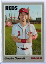 2019 Topps Heritage #466 Scooter Gennett