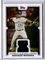 2008 Topps Retail Relics #TR-RW Rickie Weeks