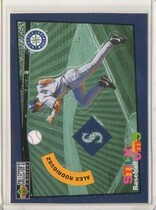 1998 Upper Deck Collectors Choice Stick 'Ums #26 Alex Rodriguez