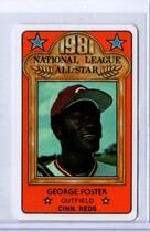 1981 Other Perma-Graphics All-Star Credit Cards #4 George Foster
