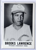 1960 Leaf Base Set #36 Brooks Lawrence