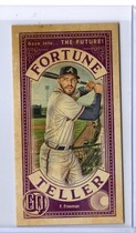 2019 Topps Gypsy Queen Mini Fortune Teller #FTM-FF Freddie Freeman