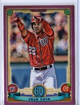 2019 Topps Gypsy Queen Purple (Mega Box) #57 Juan Soto