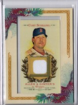 2007 Topps Allen & Ginter Relics #AGR-CMS Curt Schilling